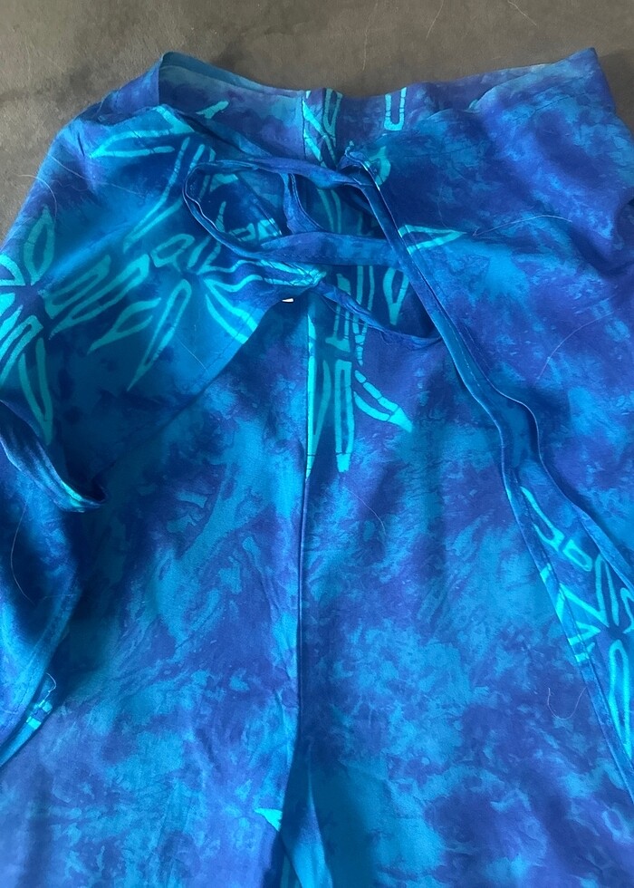 Wrap pantolon pareo - Görsel 3