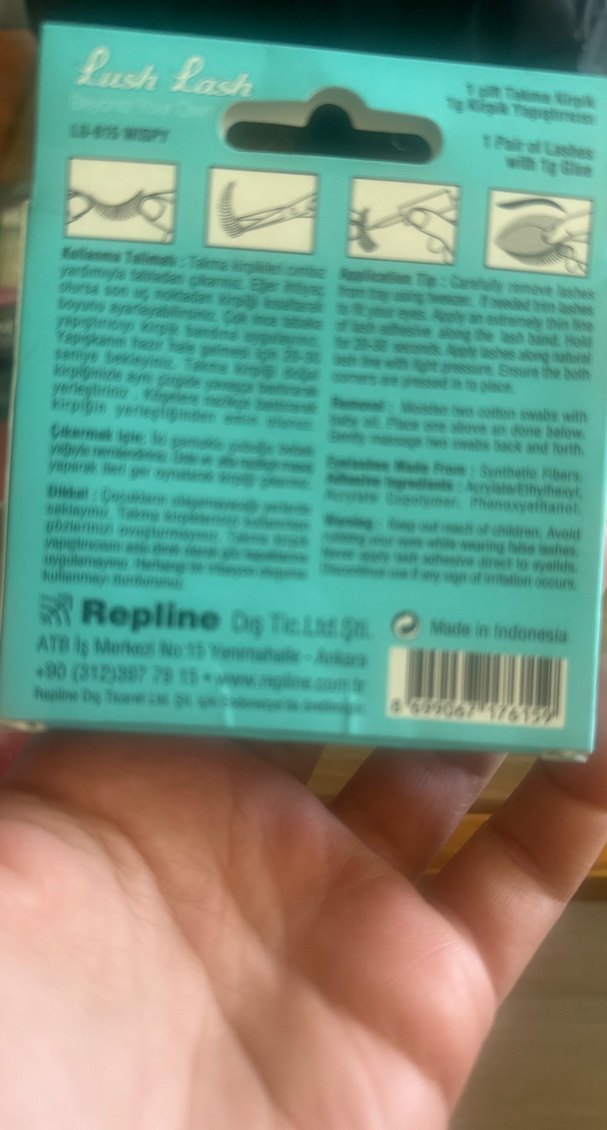 Lush Lash Wispy Doğal Görünümlü Takma Kirpik - Görsel 2