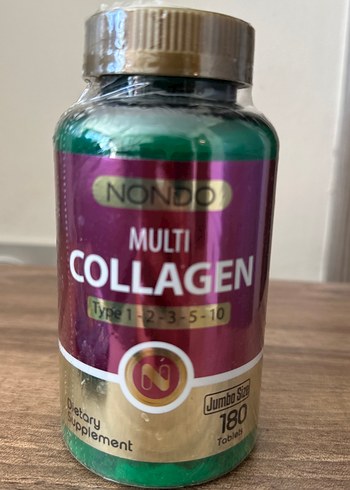 Nondo Multi Kollajen Takviyesi 180 Tablet