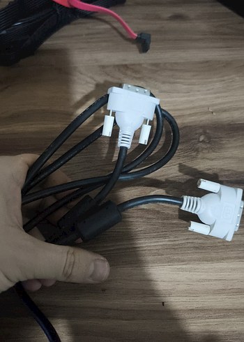 Beyaz DVI Kablo Bağlantısı1. 5 - Görsel 2