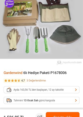 Gardenwind 6'lı Bahçe Seti Hediye Paketi - Görsel 2