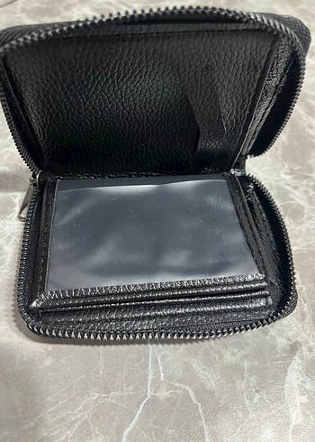 Siyah Deri cüzdan - Görsel 4