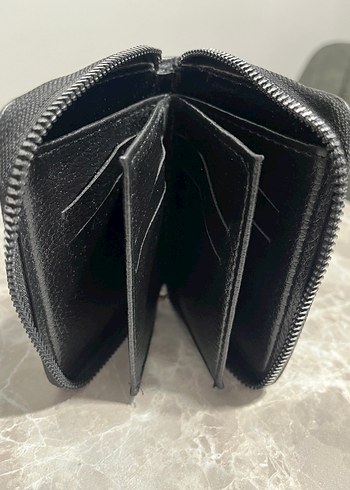 Siyah Deri cüzdan - Görsel 3