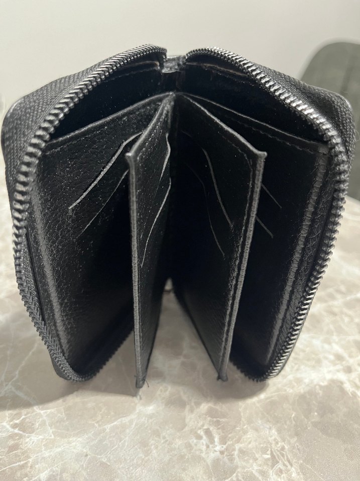 Siyah Deri cüzdan - Görsel 3