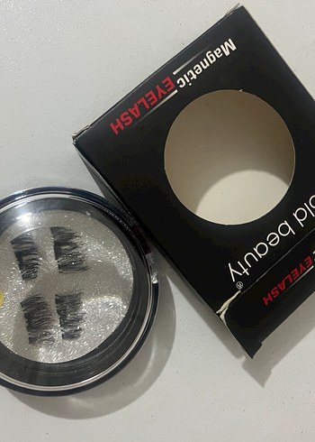 Gold Beauty Manyetik Takma Kirpik Gri - Görsel 2