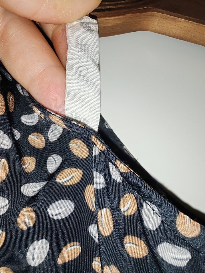 Siyah V Yaka Midi Elbise - Görsel 5