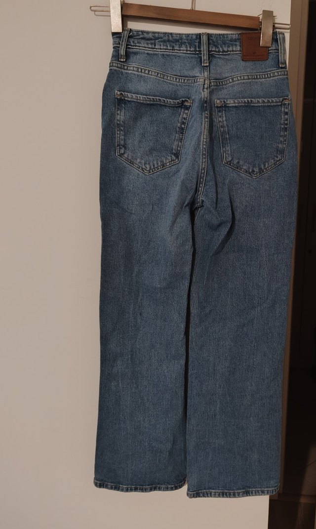 Gri Mavi Kadın Denim Pantolon - Görsel 2