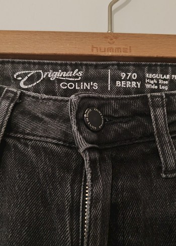 Gri Midi Kadın Denim Pantolon - Görsel 3