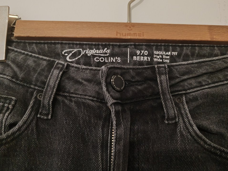 Gri Midi Kadın Denim Pantolon - Görsel 3