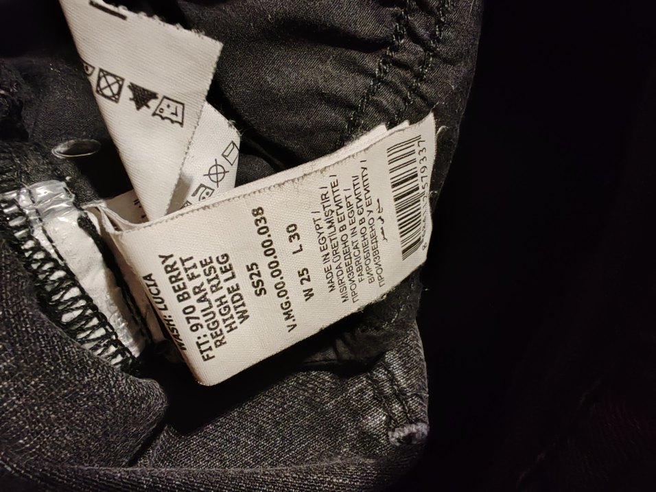 Gri Midi Kadın Denim Pantolon - Görsel 4