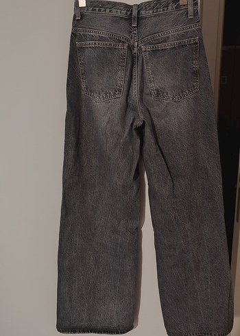 Gri  Kadın Kot Pantolon - Görsel 2