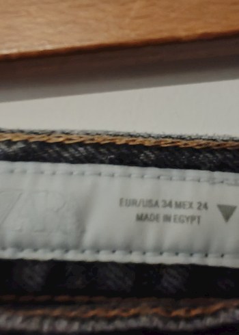 Gri  Kadın Kot Pantolon - Görsel 4