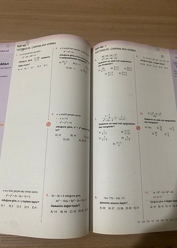 Süper Genç TYT Matematik Soru Bankası - Görsel 4