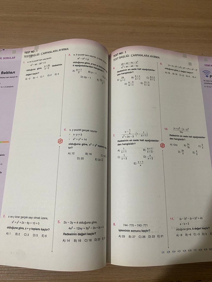 Süper Genç TYT Matematik Soru Bankası - Görsel 4