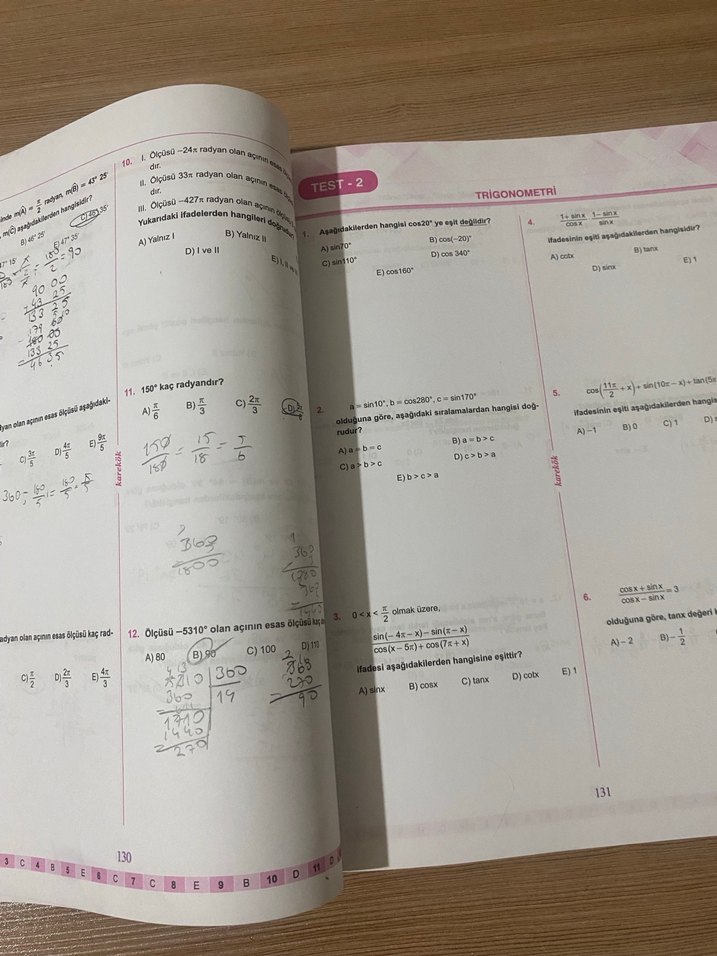 Karekök AYT Matematik Soru Bankası - Görsel 3