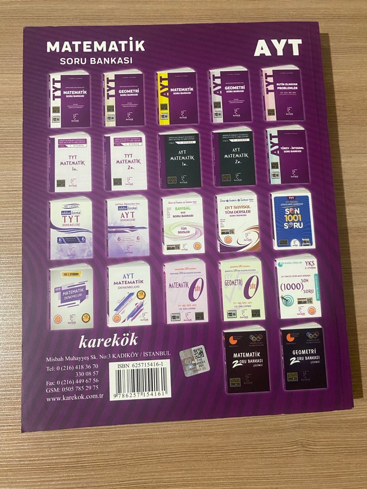 Karekök AYT Matematik Soru Bankası - Görsel 2