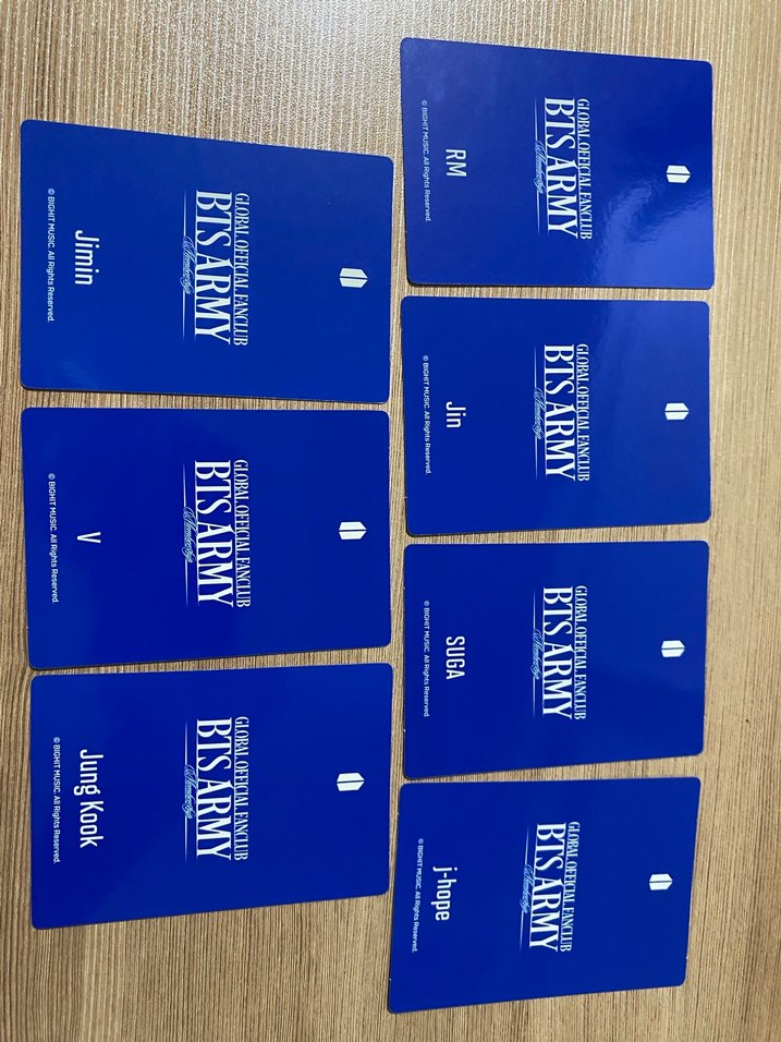 Bts Global Membership PhotoCards - Görsel 2