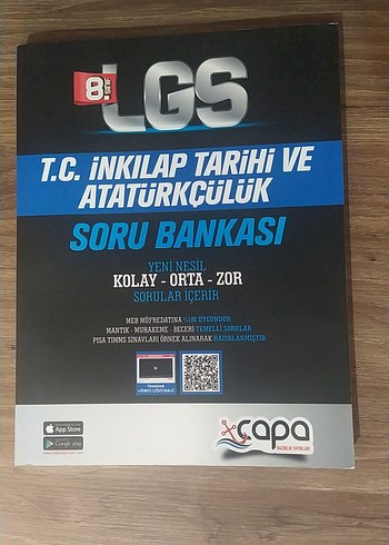 Sıfır Ayarında LGS İnkılap Tarihi Soru Bankası(Çapa Yayınları)