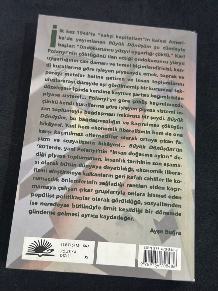 Büyük Dönüşüm - Karl Polanyi - Görsel 2