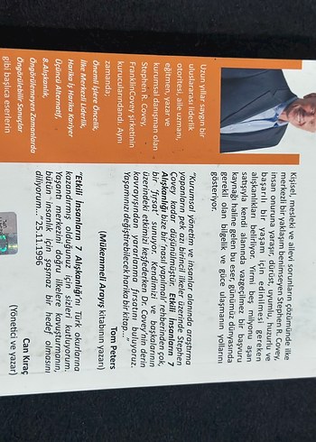 Etkili İnsanların Alışkanlığı - 76. Baskı - Görsel 2