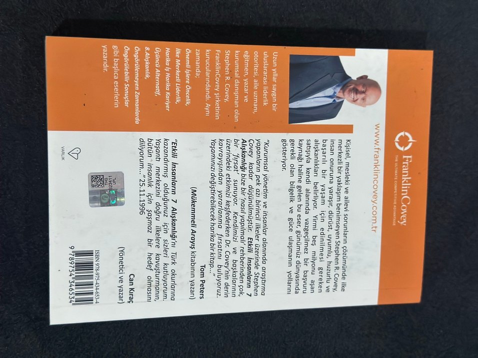 Etkili İnsanların Alışkanlığı - 76. Baskı - Görsel 2