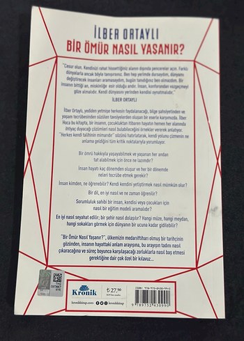 Bir Ömür Nasıl Yaşanır? - İlber Ortaylı - Görsel 2
