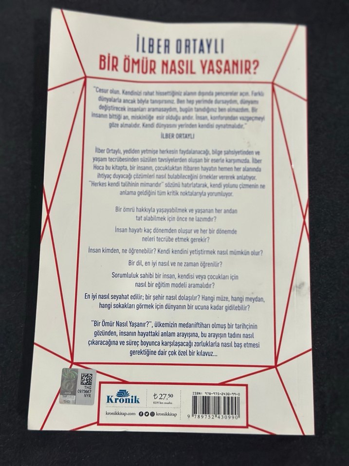 Bir Ömür Nasıl Yaşanır? - İlber Ortaylı - Görsel 2
