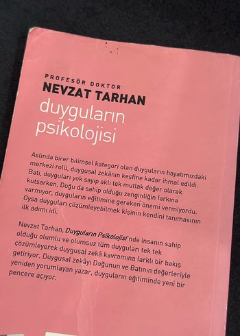 Nevzat Tarhan - Duyguların Psikolojisi Kitabı - Görsel 3