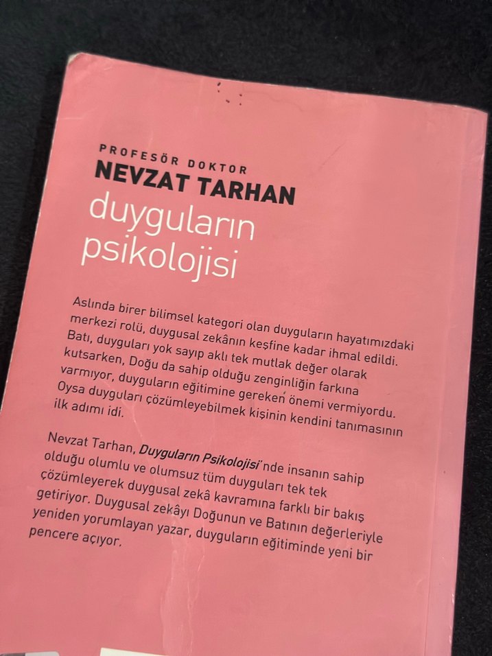 Nevzat Tarhan - Duyguların Psikolojisi Kitabı - Görsel 3