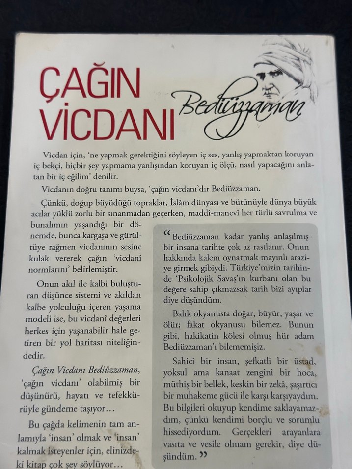 Çağın Vicdanı Bediüzzaman - Nevzat Tarhan - Görsel 2