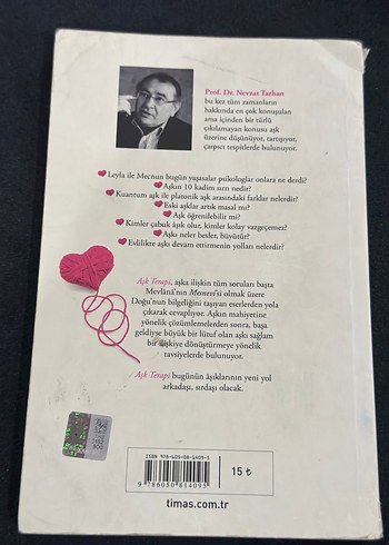 Aşk Terapi - Prof. Dr. Nevzat Tarhan - Görsel 3