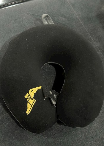 Gri Baskılı Boyun Yastığı - Görsel 3