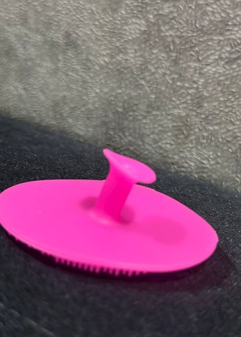 Pembe Silikon Yüz Temizleme Pedi - Görsel 2