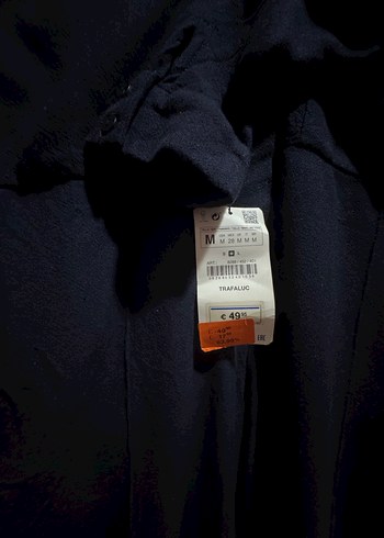 Lacivert Keten Tulum - Görsel 3