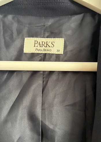 Lacivert Düğmeli Kadın Blazer Ceket - Görsel 3