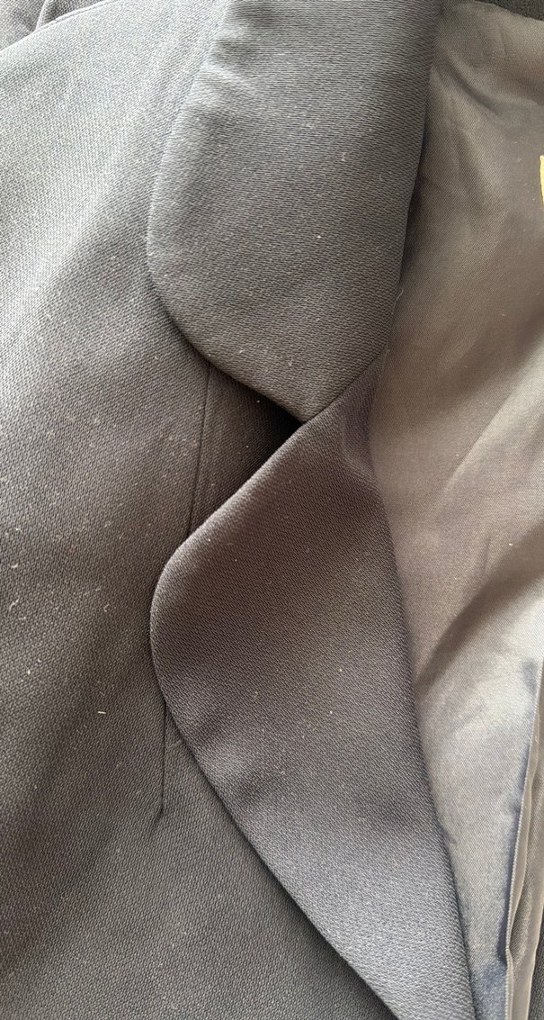 Lacivert Düğmeli Kadın Blazer Ceket - Görsel 5