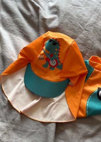 Renkli Dinozor Baskılı Erkek Mayo Takımı - Görsel 5