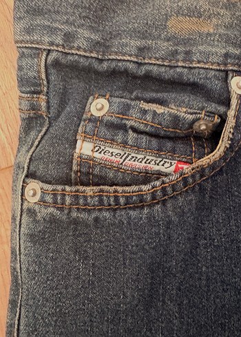 Mavi Yırtık Detaylı  Kadın Kot Pantolon - Görsel 4