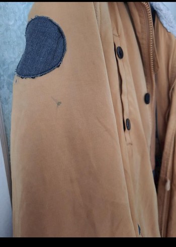 Bej Düğmeli Erkek Süet Ceket - Görsel 8