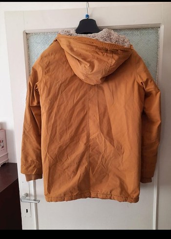 Bej Düğmeli Erkek Süet Ceket - Görsel 7