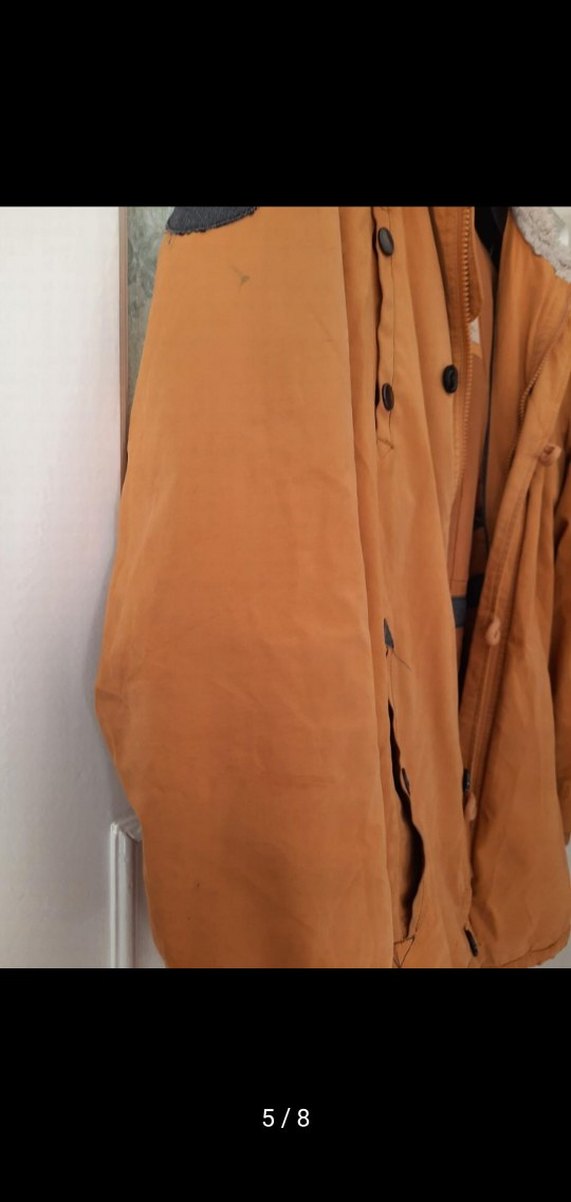 Bej Düğmeli Erkek Süet Ceket - Görsel 5