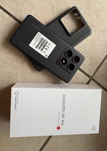 Xiaomi 14 t pro 512 gb 12 ram sıfır ürün full paket..