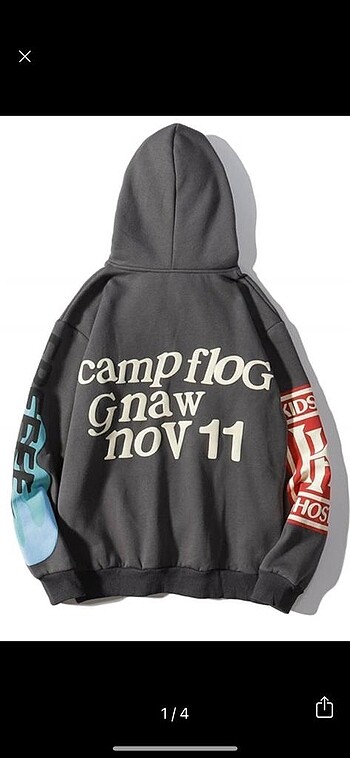 m Beden gri Renk Sweatshirt