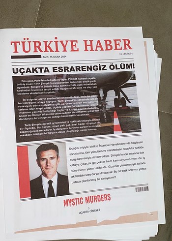  Beden Renk Uçakta Cinayet - Gizemli Suçlar dedektif oyunu