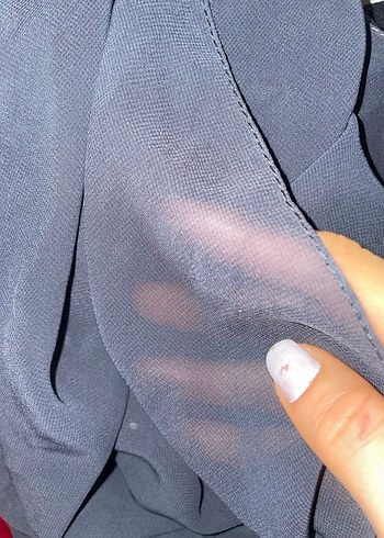 Gri Kadın Şal - Görsel 2