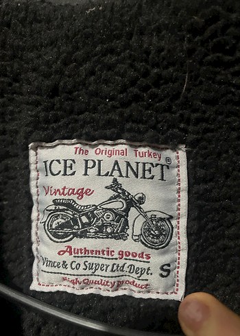 Erkek Siyah Düğmeli Denim Ceket - Görsel 6