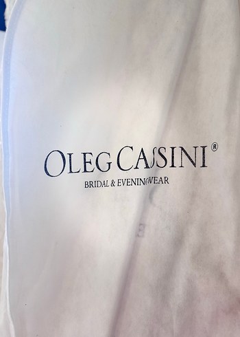 Oleg Cassini Beyaz A Kesim Gelinlik