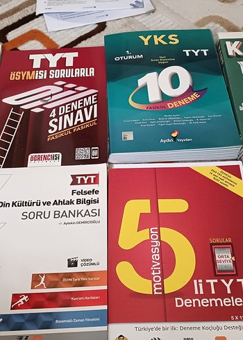 TYT denemeleri, TYT coğrafya ,tarih ve din soru bankaları