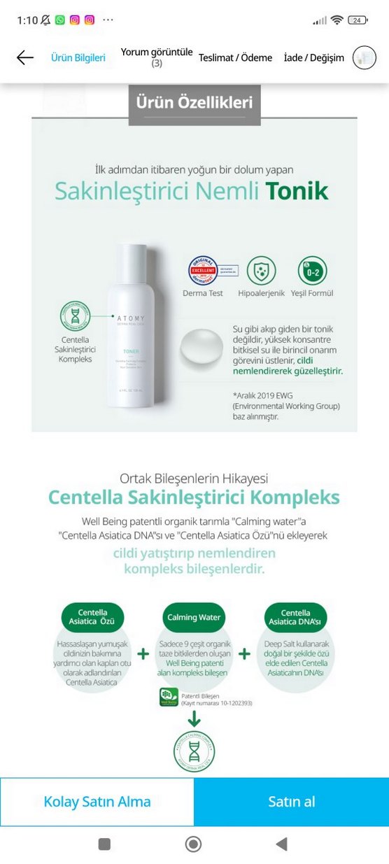 Atomy CİCA Cilt Bakım Seti - Görsel 4