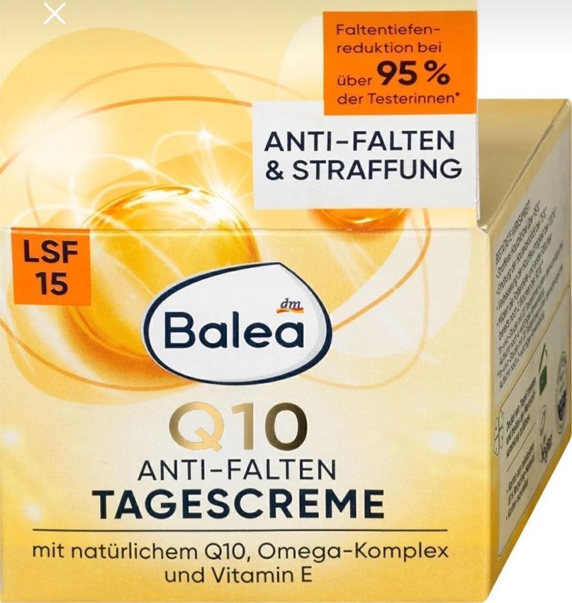 Balea Q10 Anti-Kırışıklık Gündüz Kremi SPF15 - Görsel 3